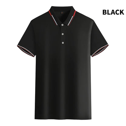 Oversized 5XL 6XL Men's Casual Polo Shirts Short Sleeve Sports 200g Golf T-Shirts