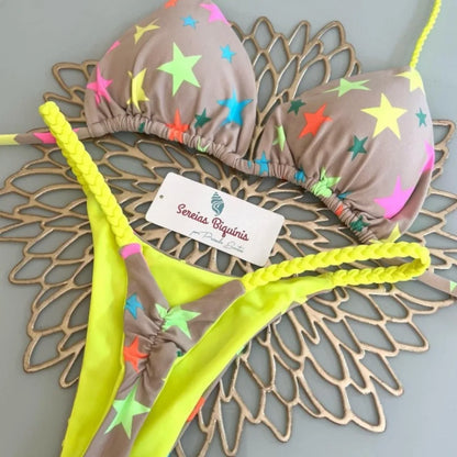 Micro Bikini Women Bikini Beach Holiday Swimsuit Two-piece Set
