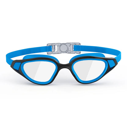 Professional Adult Anti-UV Swimming Goggles 180° Panoramic Electroplating Anti-Fog HD Lens Adjustable Silicone Swim Glasses