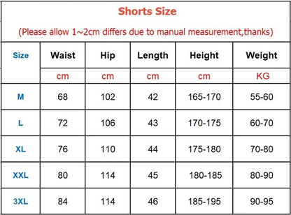 Running Training Men's Sports Shorts Double-layer Anti-glare Quick-drying Fitness Shorts