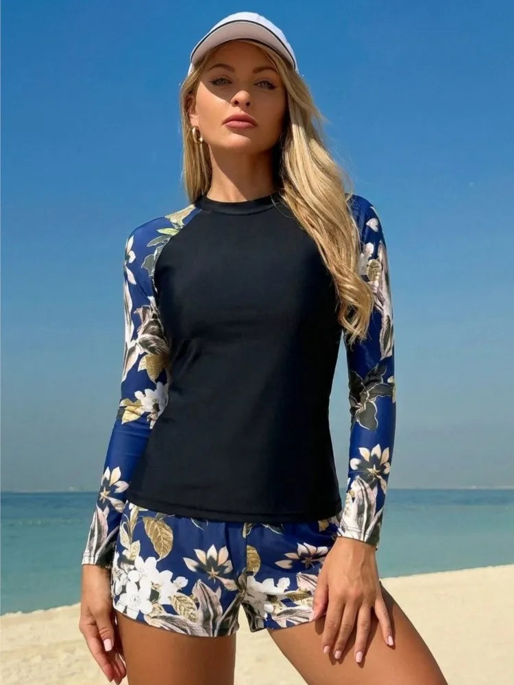 Swimwear Women Swimsuit Rash Guard Tankini Push Up Bikinis Set Brazilian Bathing Suit Beachwear  Two Piece Suits