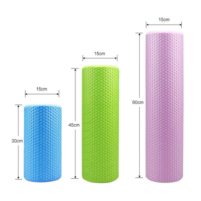 Yoga Foam Roller High-density EVA Muscle Roller Column Self Massage Tool for Pilates Yoga Fitness Gym Equipment 30/45CM