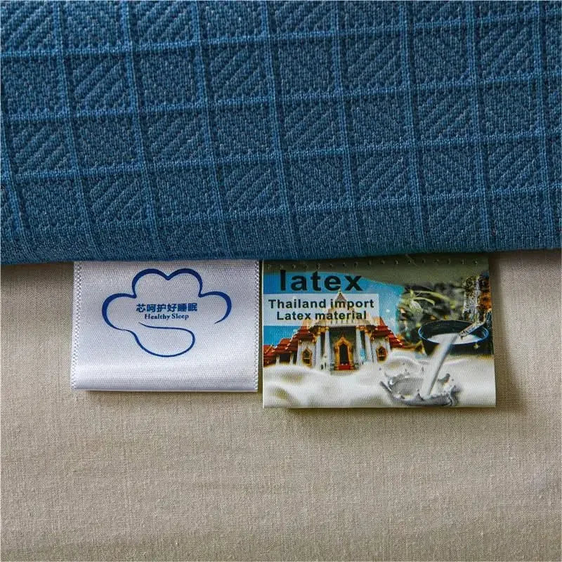Thailand Natural Latex Pillow Removable and Washable Pillowcase Household Traction Neck Pillow