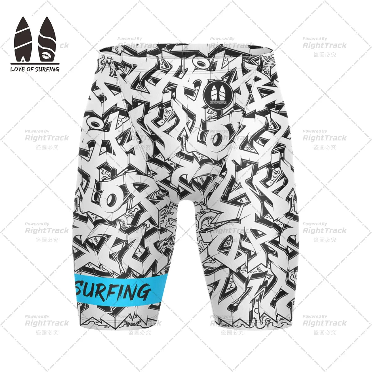 Swim Boxers Swimwear Men's Swimming Jammer Swimming Trunks Beach Trunks Bathing Suit Swimsuits Love Of Surfing Shorts Surf Board Shorts