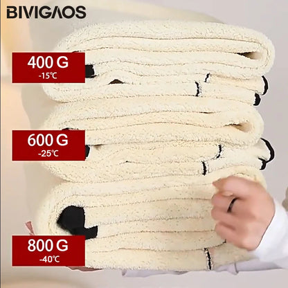Extra Thick Lamb Velvet Cotton Leggings Women Autumn Winter Thicken Warm Leggings High Waist Berber Fleece Cotton Pants