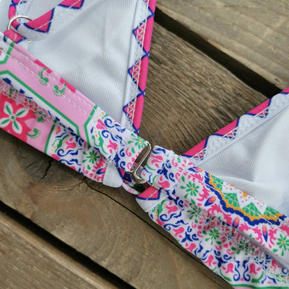 Brazilian Bikini Set Women Print Biquini Female Cut Bikinis Swimwear Push Up Swimsuit Bath Suit