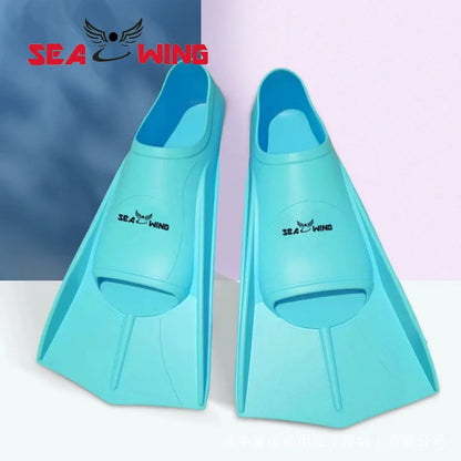 Swimming Freediving Flippers Breaststroke Non-slip Swimming Aid Training Silicone Frog Shoes Swimming Pool Aid Dual Fins