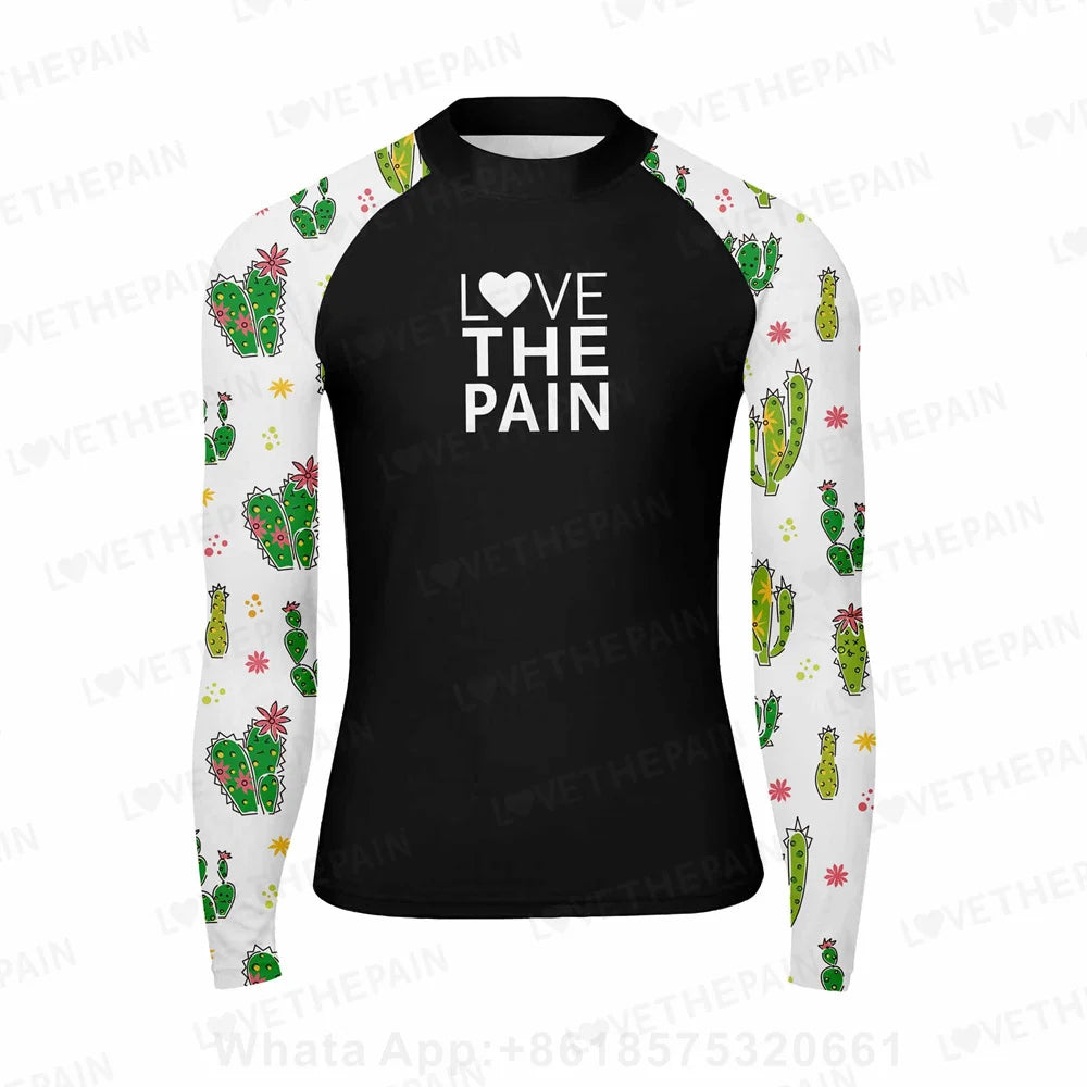 Men Swimsuit Swimming T-shirt Beach UV Protection Swimwear Rash Guard Summers Long Sleeve Surfing Diving Swimsuit Surf Rashguard