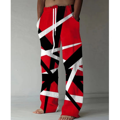 Oversized Casual Pants, Drawstring Wide-legged Pants, European And American Popular Urban Fashion Pants, Spring And Summer Pants