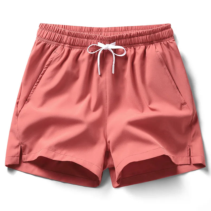 sports shorts, running pants, three piece pants, men's and women's zippered pockets, couple's short