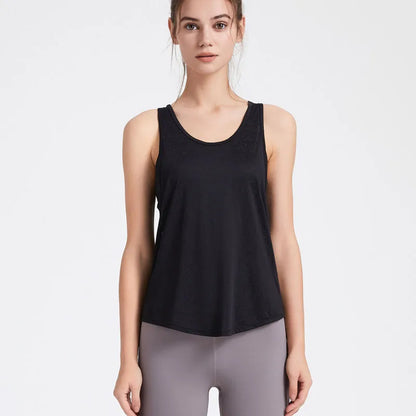 Women Gym Tops Sleeveless Yoga Tops Vest Sports Top Fitness Sport Shirt Gym Yoga Tops Female Yoga T-Shirts Loose