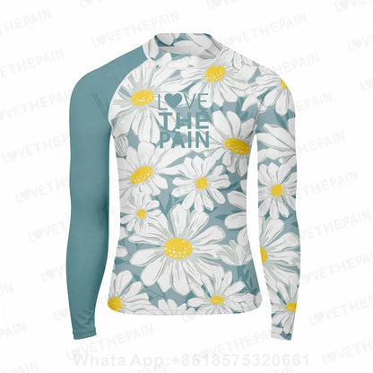 Men's Surfing Wear Swimming Diving T-Shirts Long Sleeve Rash Guard Swimwear Elasticity Beach Surfing Sun Protection Clothing