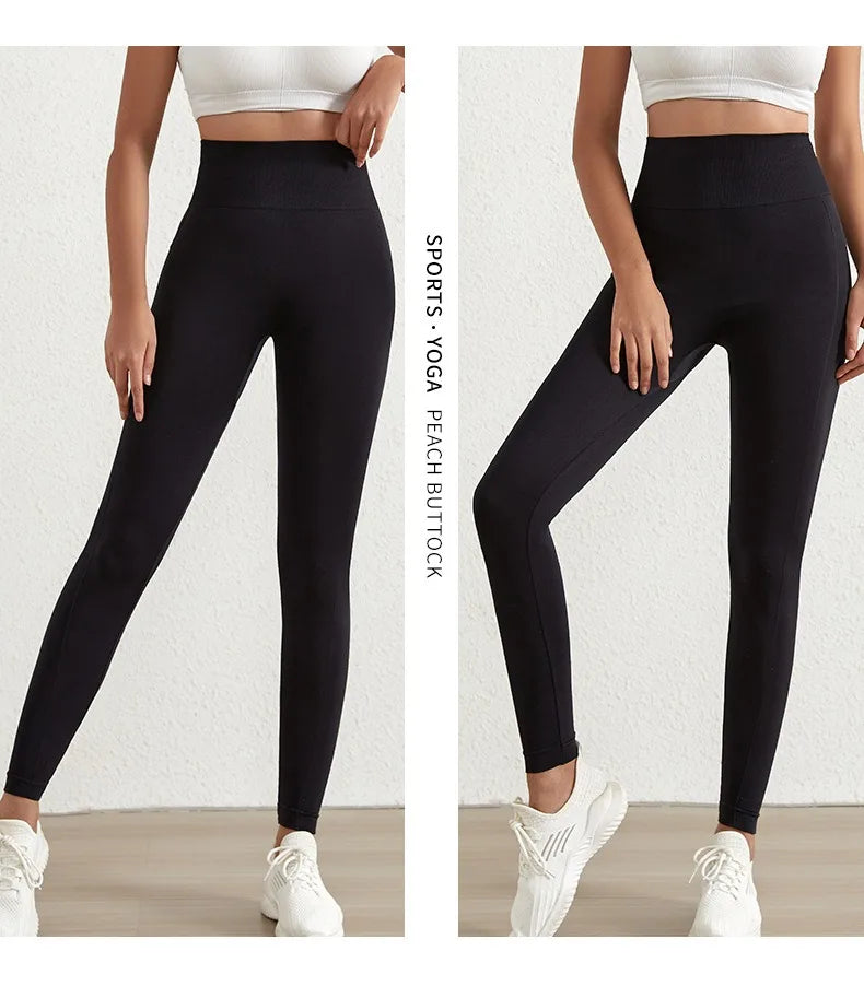 Aiithuug Printed Yoga Leggings Women's Quick Drying Butt Lifter Leggings Seamless High Waisted Tight Hem Workout Fitness Pilates