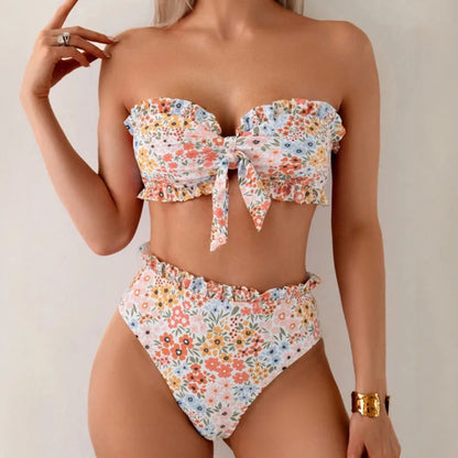 Bikinis Women's Swimwear Female Swimsuit For Swim Wear Bathing Suits Brazilian Bikini Set Beachwear Pool Bather