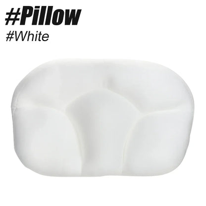 All-round Egg Shaped Cloud Pillow Soft Bed Pillow Nursing Pillow 3D Ergonomic Sleeping Memory Foam Egg Shaped Ergonomic Pillows