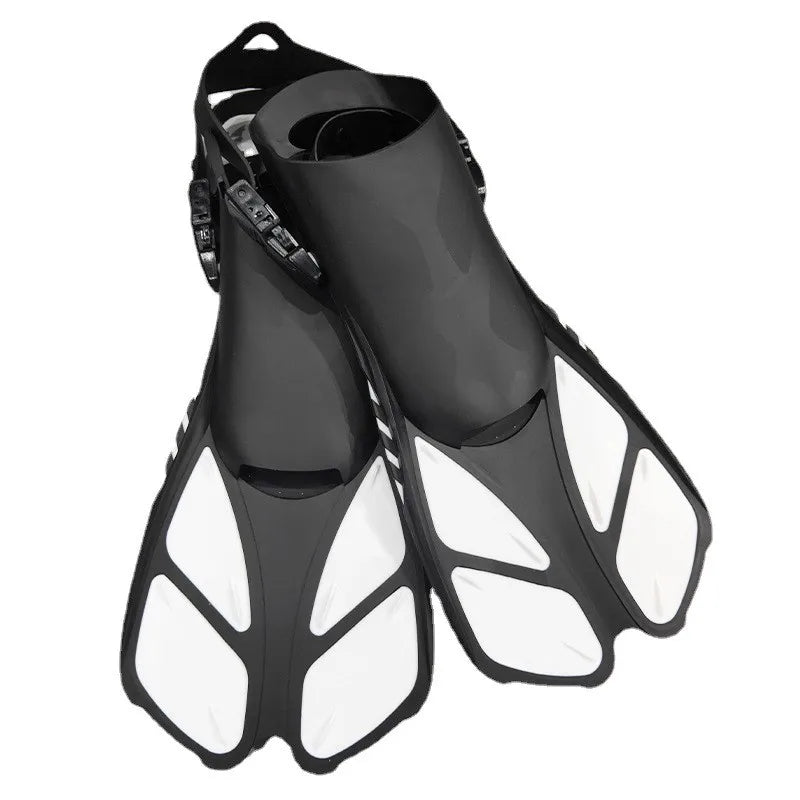 Frog Shoes Adult  Fins with Adjustable Buckles Open Heels Designed for Snorkeling Scuba  Diving