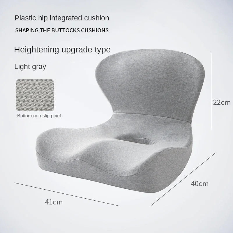 Upgrade "L" Shape Memory Foam Orthopedic Cushion Comfort Ergonomic Design Back Coccyx Pillow Car Seat Office Chair Pain Relief