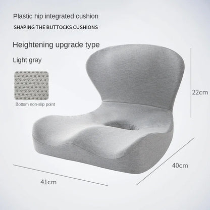 Upgrade "L" Shape Memory Foam Orthopedic Cushion Comfort Ergonomic Design Back Coccyx Pillow Car Seat Office Chair Pain Relief