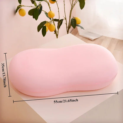 Multifunction Macaron Color Memory Foam Neck Pillow Slow Rebound Soft Travel Pillow for Sleeping Cervical Health Nap Pillows