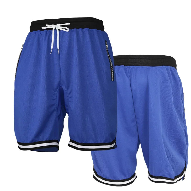 Men's Basketball Shorts Quick Dry Breathable Sports Shorts Sweat Wicking Gym Running Training Fitness Beach Athletic Shorts