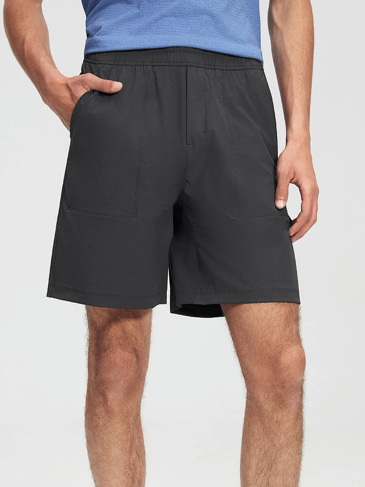 Men's Athletic Running Shorts Gym Workout Shorts Quick Dry Lightweight Liner less Work Shorts Sports Exercise Tennis