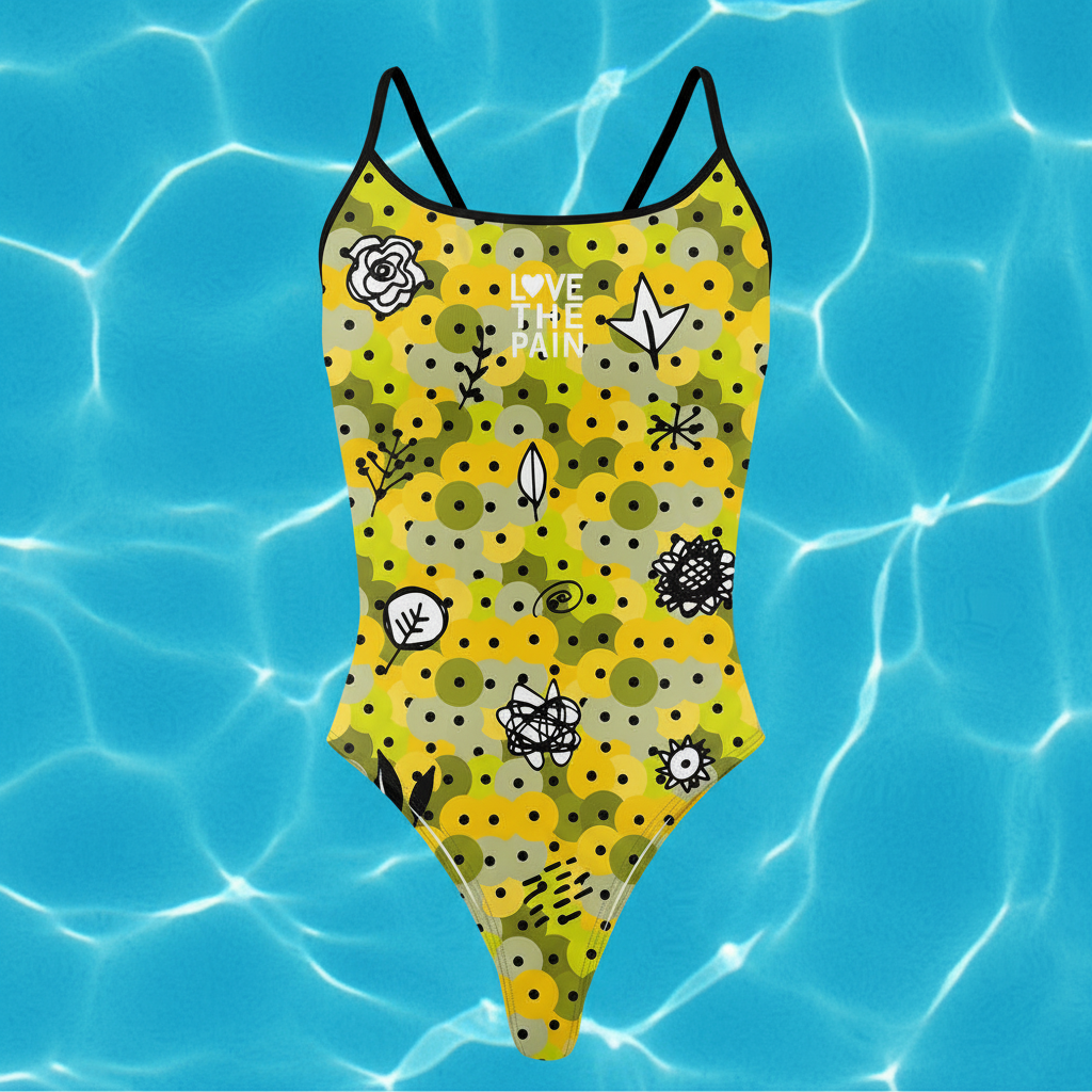 Female One-piece Swimsuit Multi Design Choice Pool Squad Bathers Fitness Race Swimming Suit Beach Bathing Suit