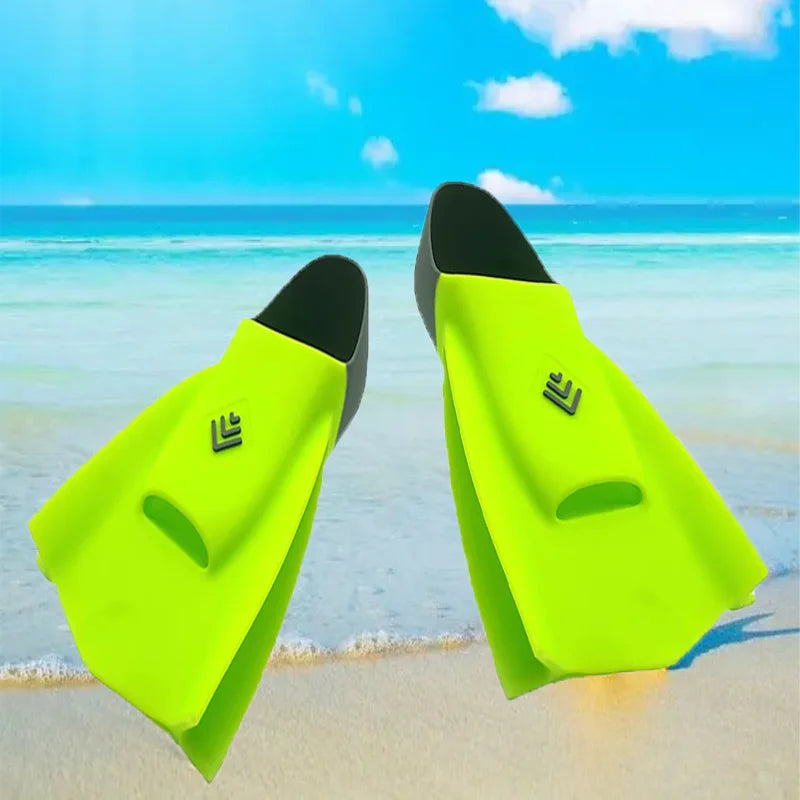 Professional Swimming Silicone Fin Classic Teen for Adults And Children Durable Comfortable Footwear for Aquatic Sports