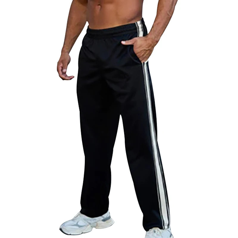 Men's Fashion Sweatpants Spring and Autumn Thin Sports Pants Casual Jogging Fitness Pants Trousers