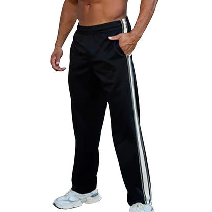 Men's Fashion Sweatpants Spring and Autumn Thin Sports Pants Casual Jogging Fitness Pants Trousers