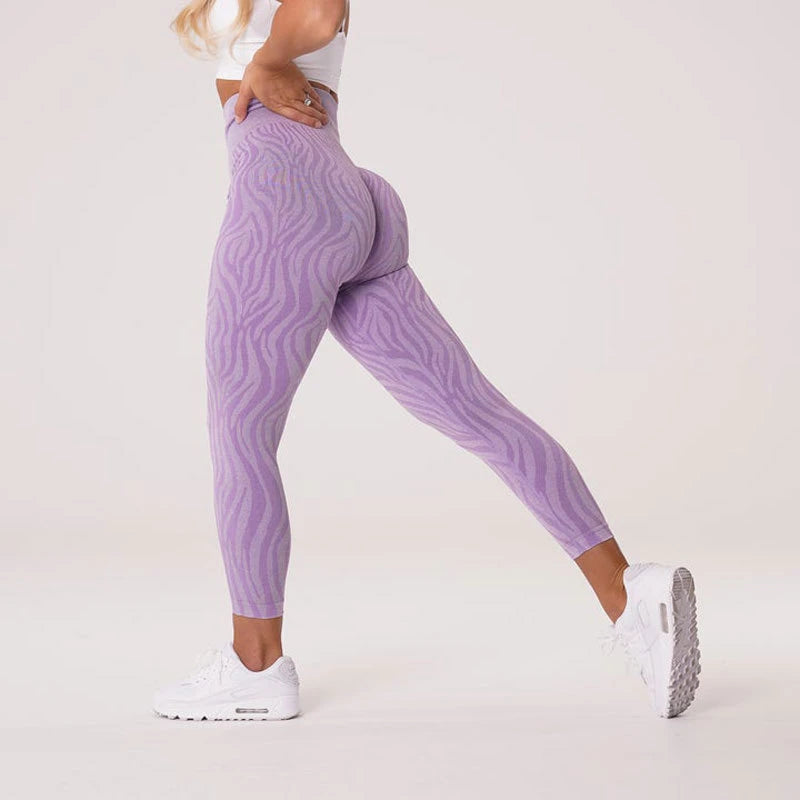 Seamless Workout Gym Leggings Women Camouflage Yoga Pant High Waist Scrunch Butt Fitness Tights 10 Colors XS Sportswear