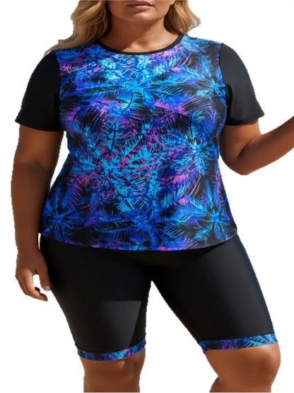 XL-6XL Plus Size High Waist Bikini Women's Push Up Large Size 3XL 4XL Swimsuit Summer Tummy Control Swimwear Tankini Sets