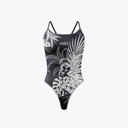 Women Swimsuit Bikini Sexy One-piece Comfortable Suit Swimwear Functional Training Triathlon V-shoulder Tight Swimming Clothing