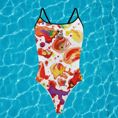 Women's One Piece Swimsuit Open Water Functional Training Swimming Summer Bathing Suit Pool Bathers Squad
