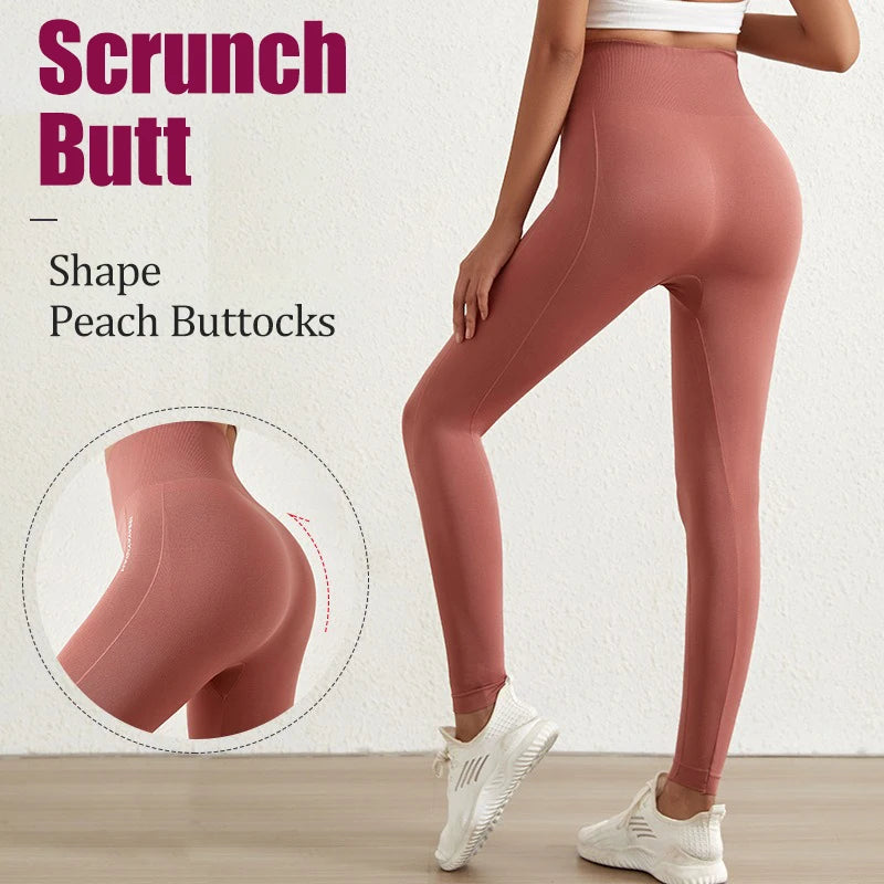 Aiithuug Printed Yoga Leggings Women's Quick Drying Butt Lifter Leggings Seamless High Waisted Tight Hem Workout Fitness Pilates