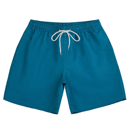 Men's Summer Low Waist Swim Trunks Quick Dry Breathable Beach Vacation Surfing Swimwear