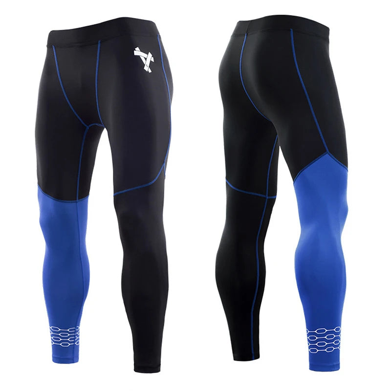 Mens Tight Gym Compression Pants Quick Dry Fit Sportswear Running Tights Men Legging Fitness Training Sport Gym Leggings