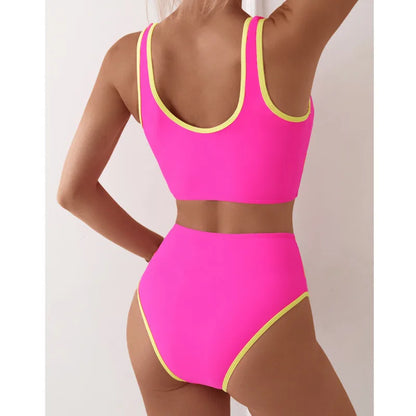 High Waist Bikinis Women Swimwear Female Swimsuit For Swim Wear Bathing Suits Bikini Set Beachwear Pool Bather