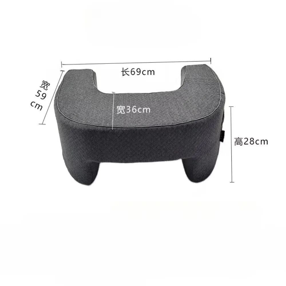 Soft Reading Pillow Working Memory Foam Bed Rest Pillow High Density Sponge Office Multi Functional High Rebound Office Pillow