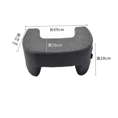 Soft Reading Pillow Working Memory Foam Bed Rest Pillow High Density Sponge Office Multi Functional High Rebound Office Pillow
