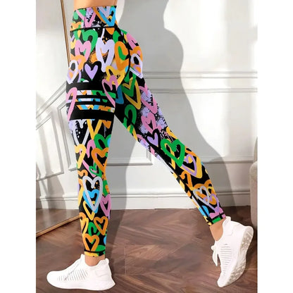 High Waist  Hip-lifting Yoga Pants Running Quick-drying Outdoor Sports Fitness Pants Women's Workout Clothes