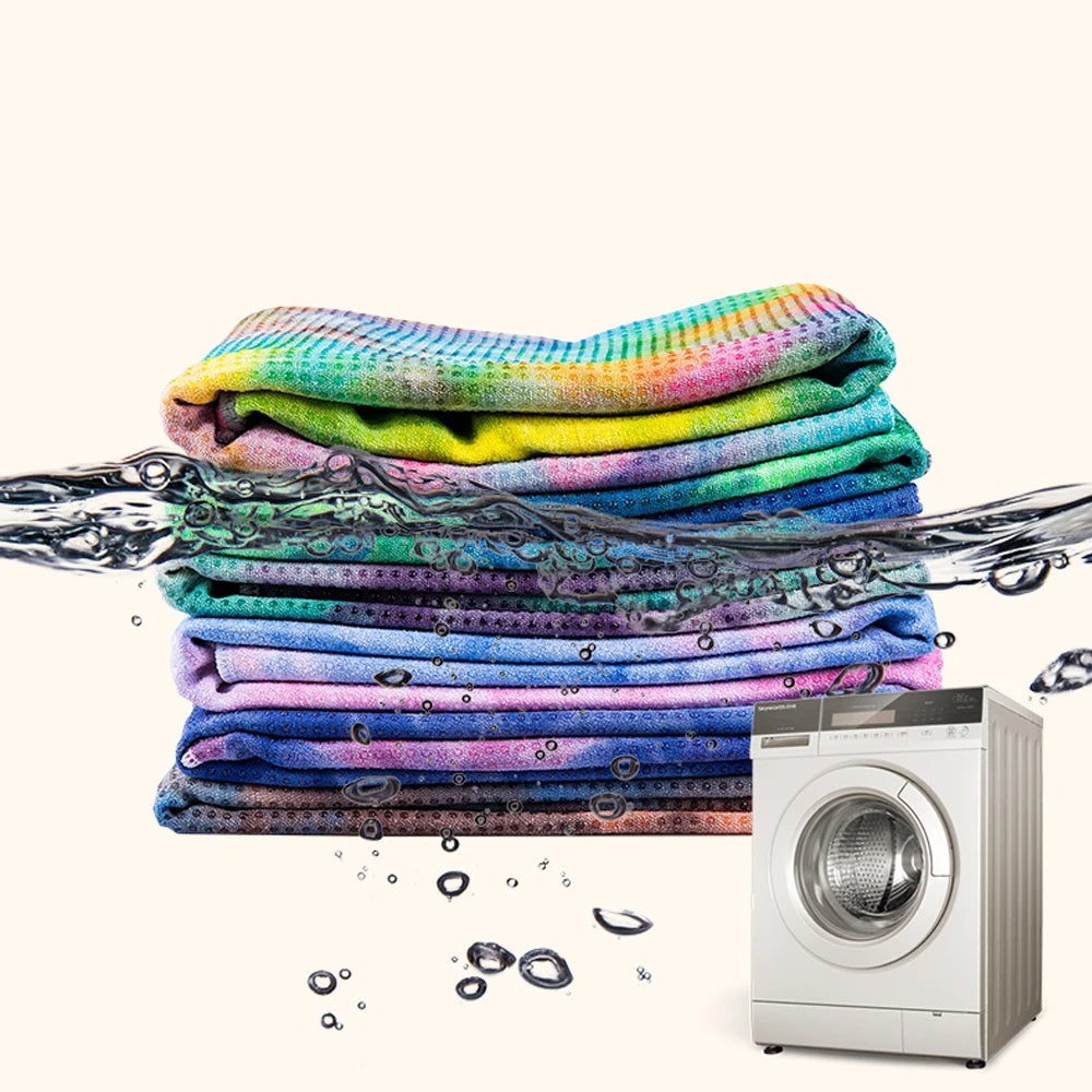 Anti slip hot yoga towel, made of absorbent soft ultra-fine fiber, available in various colors, suitable for Bikram Pilates   ﻿