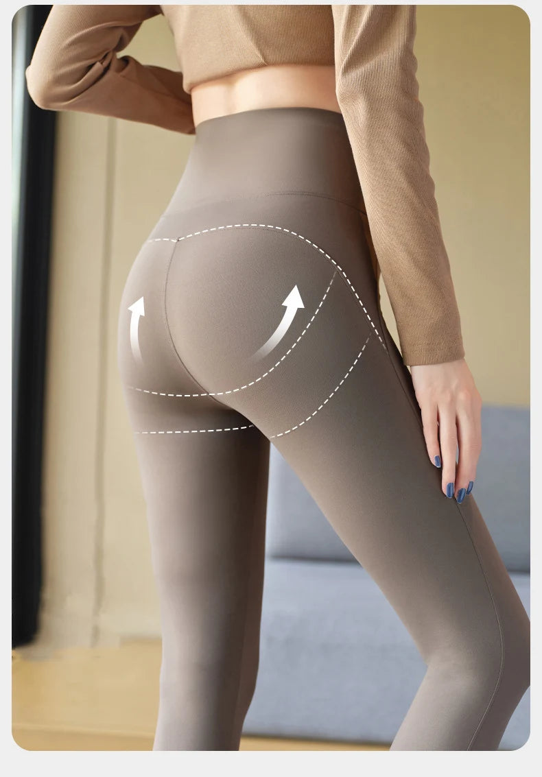 Sharkskin Sport Leggings Women High Waisted Butt Lifter Tight Fitting Fitness Yoga Push Up Leggings
