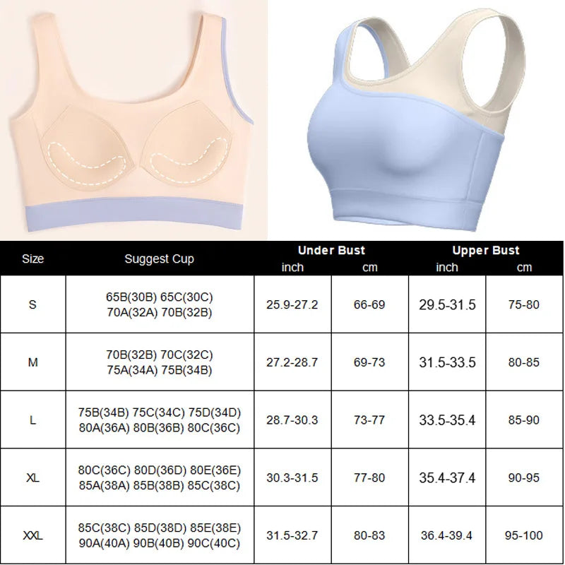 Yoga Bra Yoga Crop Top Gym Sports Fitness Vest Running Crops Workout Bras Active Wearing Yoga Clothing Sportswear