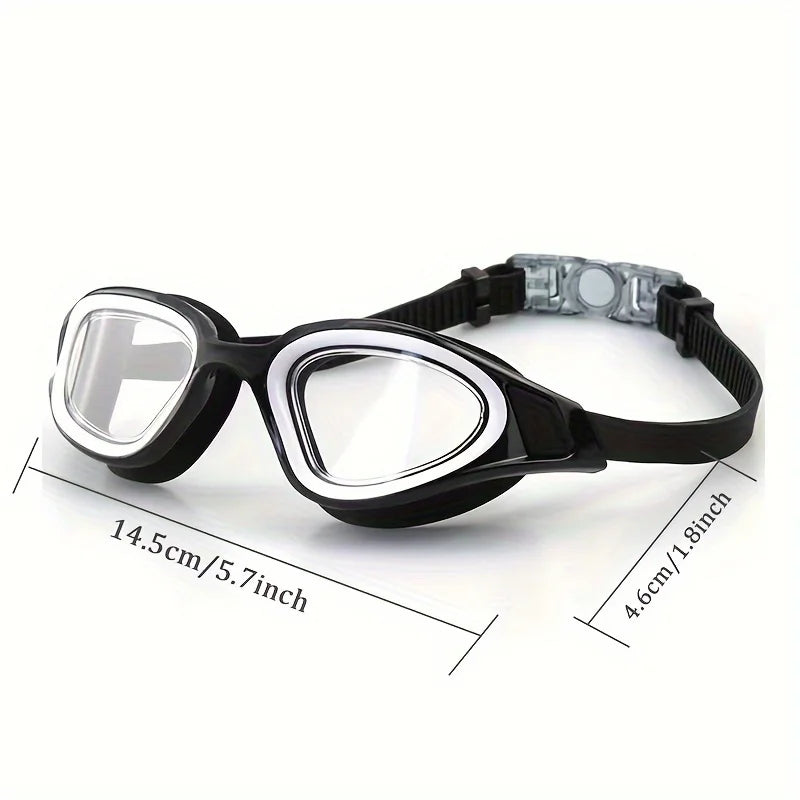 Swimming Goggles High Definition Goggles Large Frame Training Equipment Swim Goggles Men Adult