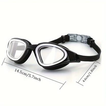 Swimming Goggles High Definition Goggles Large Frame Training Equipment Swim Goggles Men Adult