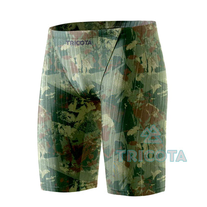 Swim Boxers Men's Jammer Swimwear Training Swim Trunks Beach Tight Swimming Shorts Swimsuits Pro Team Athletic Sports Surfing Diving Shorts