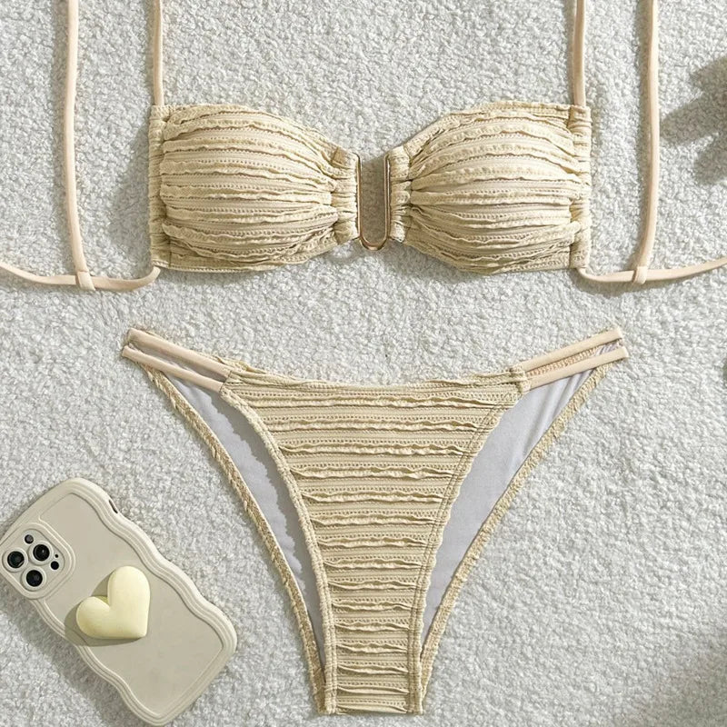 Bikinis Women's Swimwear Female Swimsuit For Swimming Wear Bathing Suits Brazilian Bikini Set Beachwear Pool Bather