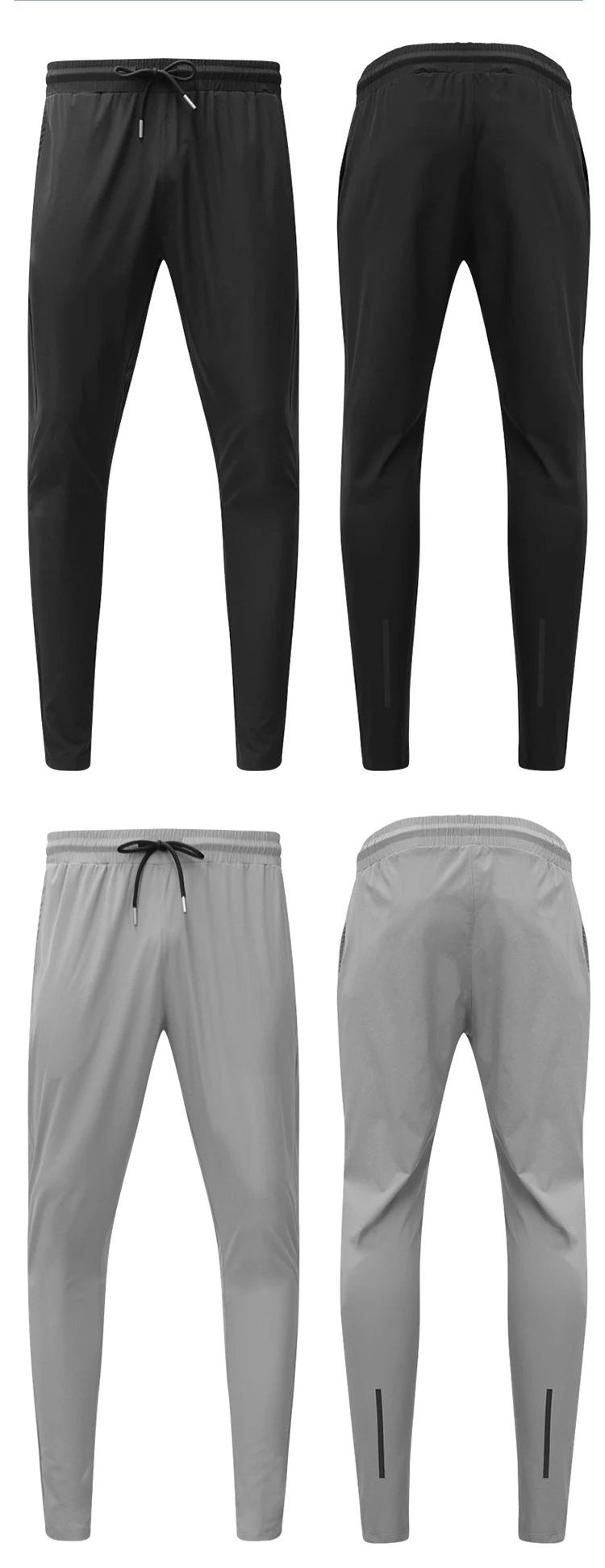 Pencil Pants Mens Gym Casual Sweatpants Pant Fishing Breathable Quick-Drying Ice Silk Outdoor Sports Cycling Jogging Training
