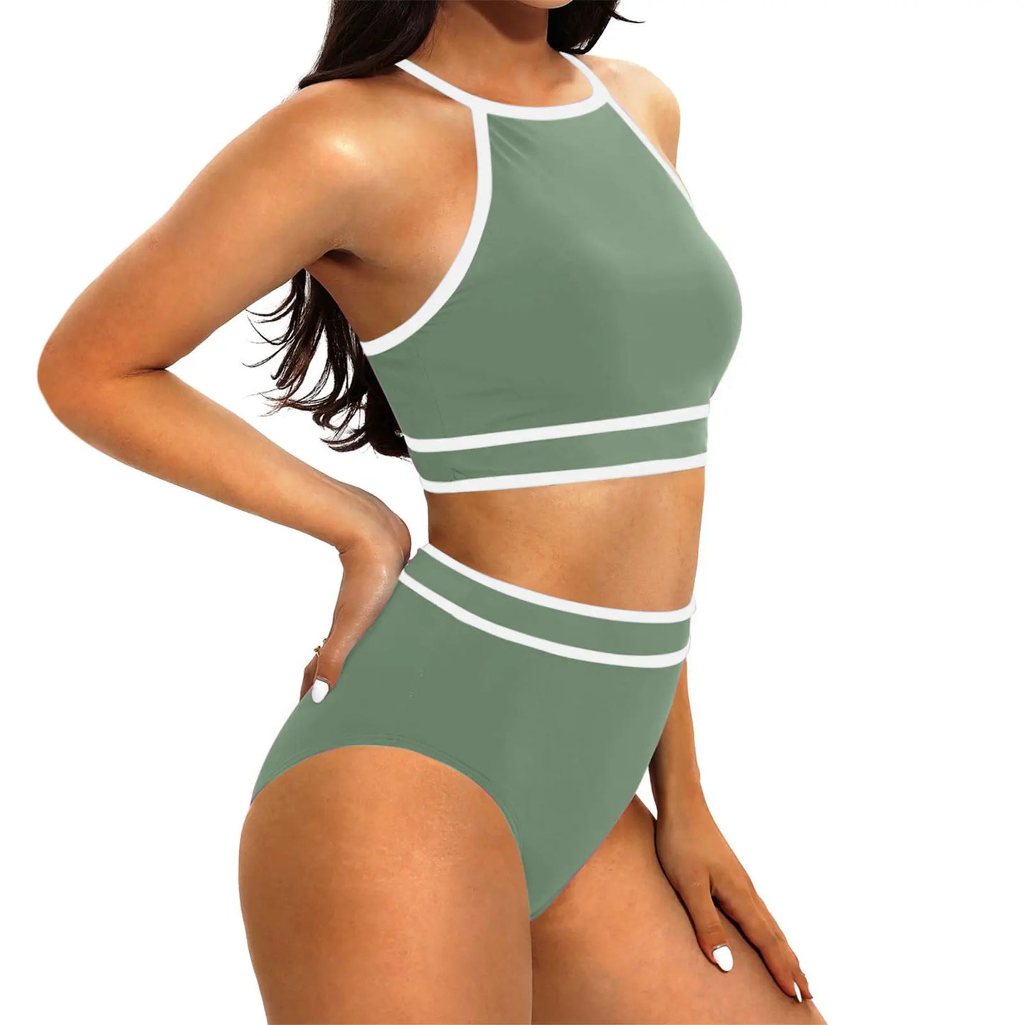 Swimsuits Bikini Sets Female Swimwear Push Up For Beach Wear Two-Piece Bathing Suits Pool Women's Swimming Suit Bikini