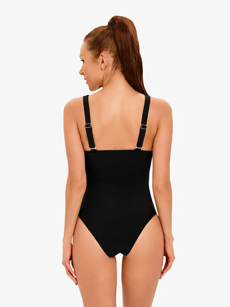 Women's Beach Fashion Sports One Piece Swimsuit Female Printed Swimwear Summer Swimming Suit Pool Beach Wear Clothes